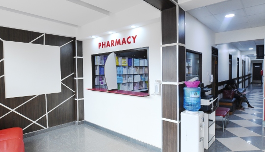 Well stocked Pharmacy