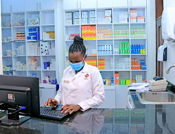 Well-stocked Pharmacy